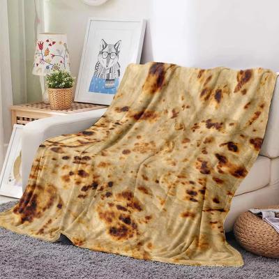 Shop Station Funny Burrito Blanket Soft Tortilla Blanket Flannel Throw For Couch, Bed & Cozy Lounging b 27.56 39.37 In