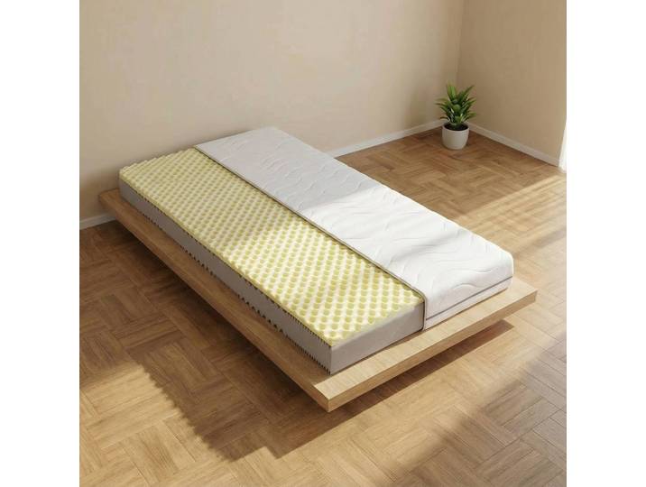 Visko-Kaltschaummatratze Viktoria 180 x 200cm H2 Polyester Weiß