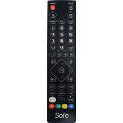 SUPER SLIM SAFE - Superior Slim Safe - abwischbare Universalfernbedienung