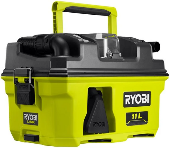 Ryobi RV1811-0 - Aspirateur solides et liquides portable à batterie - SANS BATTERIE NI CHARGEUR