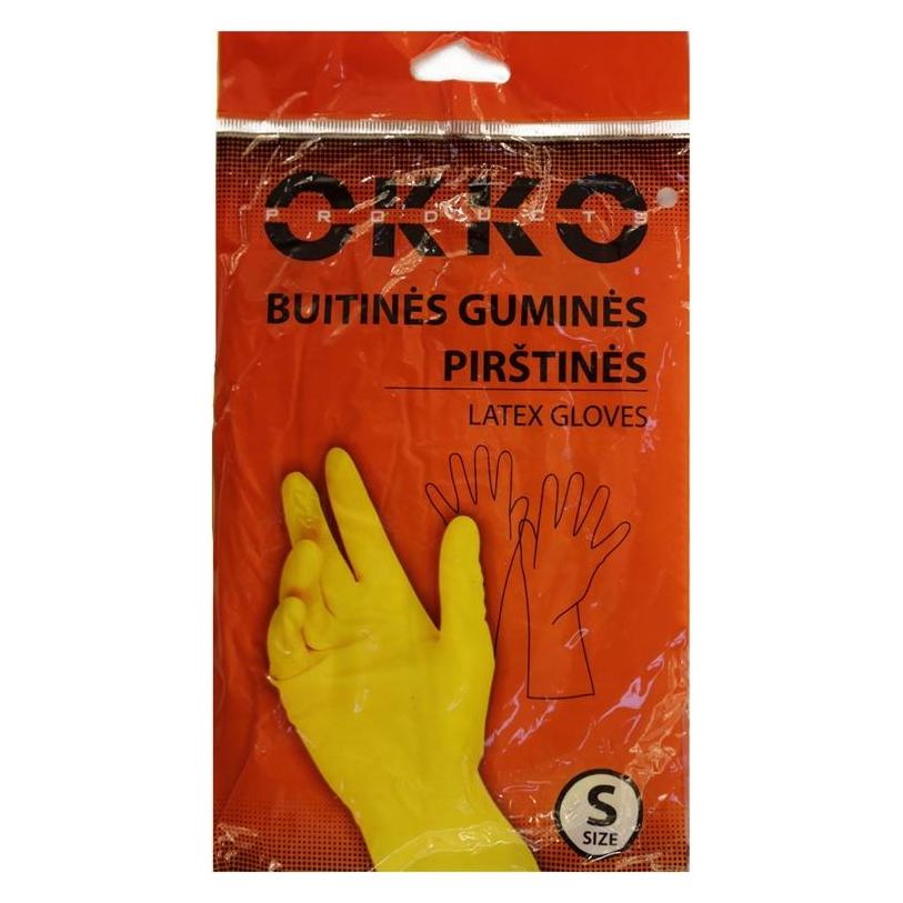 Okko Household Rubber Gloves S (S) (33040184)
