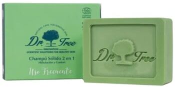 Dr Tree Champô Sólido Uso Frequente 2 Em 1 Hidratação e Conforto 75g