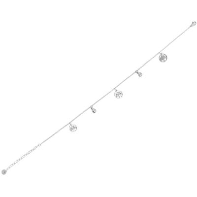 Kettenanhänger ADELIA´S "Anhänger aus Edelstahl mit Perle", silber, Schmuckanhänger, Damen, Edelstahl, Kettenanhänger, Ideal zum Verschenken – schlicht und stilvoll