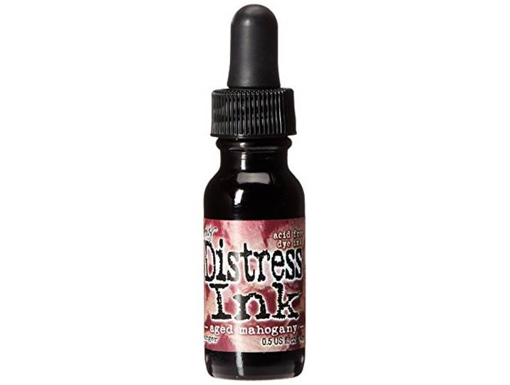 Tim Holtz Distress Ink navulinkt, 14 ml, Aged mahonie