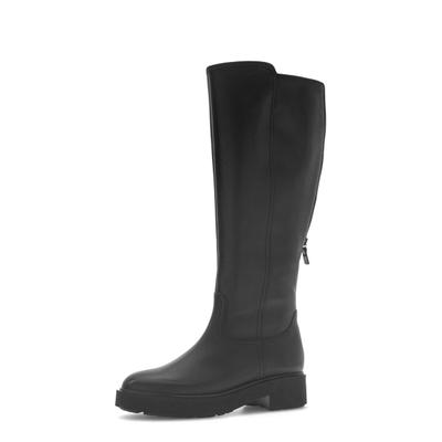Stiefel GABOR "Sportlicher Stiefel", Damen, Gr. 39, schwarz, Schuhe Stiefel