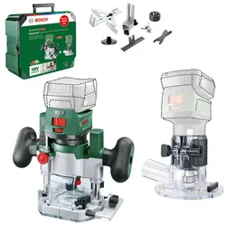 Bosch DIY AdvancedTrimRouter Combi-Set Akku-Oberfräse (06039D5002)