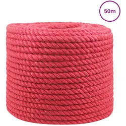 vidaXL, Seil, Natürliches Seil (50 m)