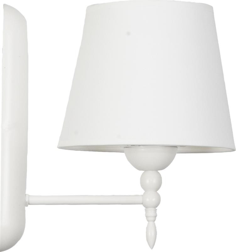 Edylit Wandlamp Arturo Bianco met Witte Kegelvormige Kap