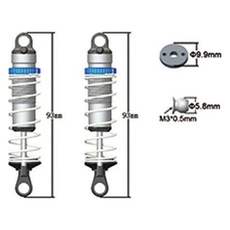 Amewi Stossdämpfer MA364 Rear Set AM10SC (009-MA364-B)