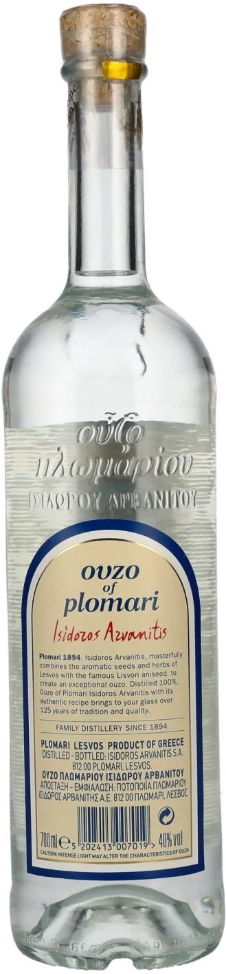 Ouzo Plomari 40% Vol. 0,7l