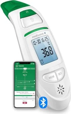 medisana TM 750 connect Infrarot-Stirnthermometer weiß