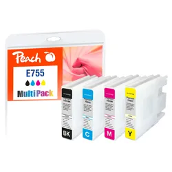 Peach Spar Pack XL Tintenpatronen kompatibel zu Epson T755XL