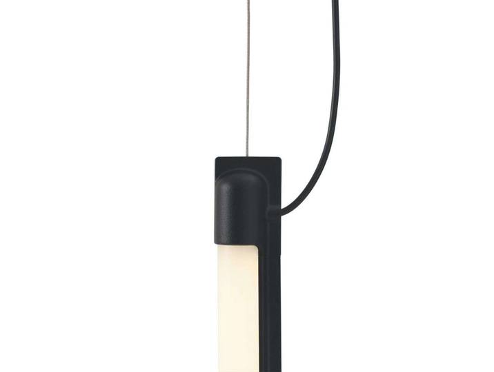Fine Pendelleuchte L60 Black - Muuto - Esszimmer - Aluminium