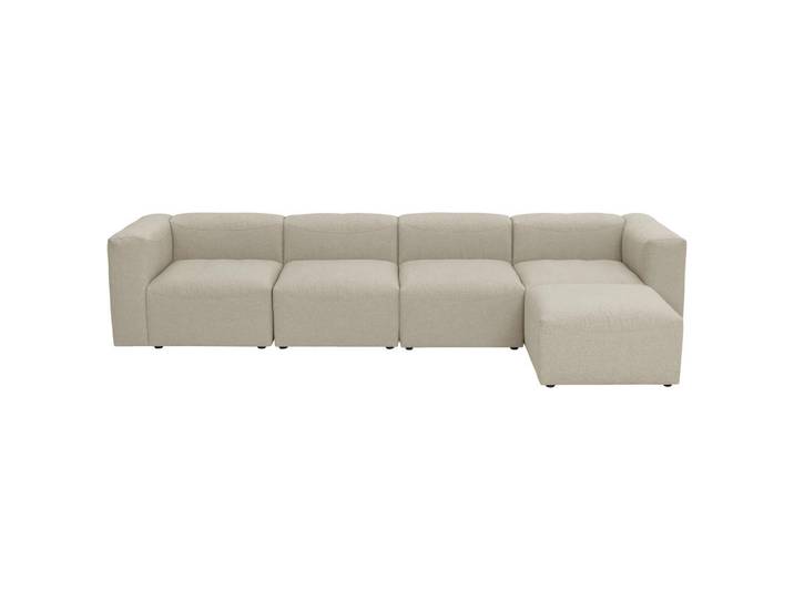 Max Winzer Ecksofa Lena, Creme, Kunststoff, Uni, L-Form, 350x175 cm, Goldenes M, Made in Germany, Typenauswahl, Rücken echt, Wohnzimmer, Sofas & Couches, Wohnlandschaften, Ecksofas