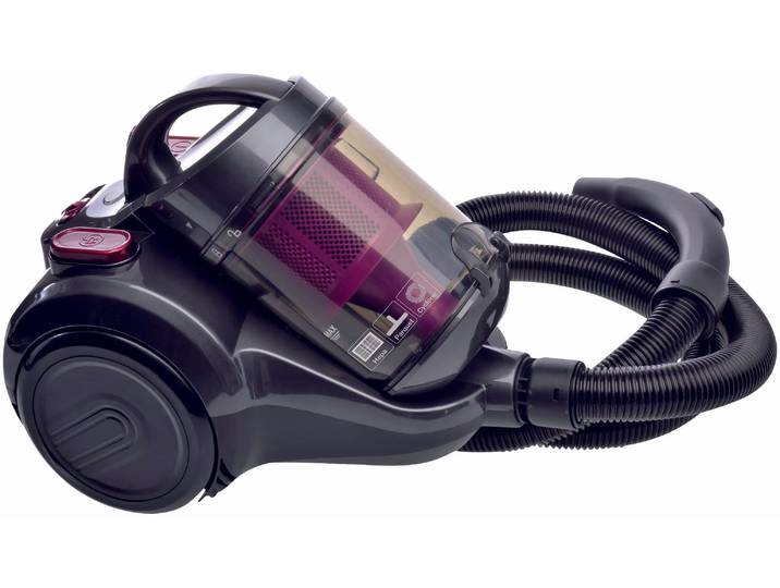 Primotecq CST 615 Staubsauger mit Cyclone-System – Staubsauger ohne Beutel – schwarz