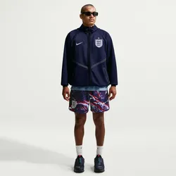 NIKE England Dri-FIT Einlaufjacke Herren 451 - obsidian/black/white M