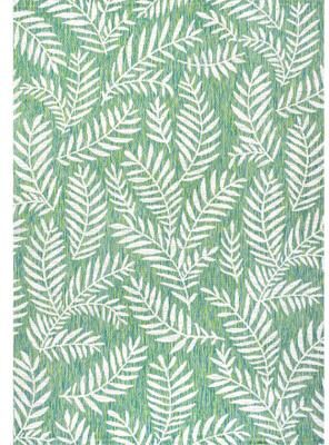 JONATHAN Y Galon Palm Frond Indoor/Outdoor Area Rug