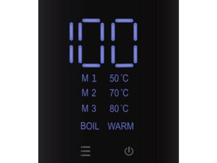 Bouilloire PC-WKS 1243, 1,7 litre, noir