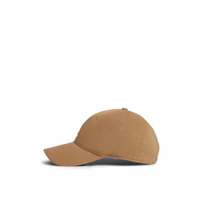 Baseball Cap TOMMY HILFIGER "FLAG SOFT", Herren, braun (safari canvas), Web, Baumwolle, Caps, Regular fit mit festem Schirm