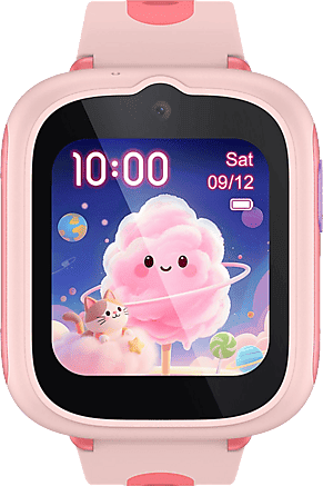 Smartwach infantil - TCL Movetime MT48, GPS, Llamadas, Pantalla de 43 mm, Rosa