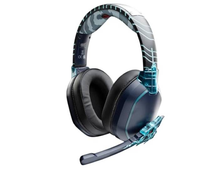Lexip x Tsume - Naruto Shippuden Kakashi hoofdtelefoon - USB C audio-aansluiting - geïntegreerde volumeregeling en microfoon - afneembare microfoon - Bluetooth 5.1 - compatibel met PC/Switch