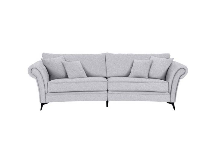 Landscape Megasofa, Hellgrau, Metall, 3-4-Sitzer, Füllung: Schaumstoffflocken,Schaumstoffflocken,Schaumstoffflocken,Polyetherschaumkern, 273x79x125 cm, Stoffauswahl, Armteil links, rechts, Wohnzimmer, Sofas & Couches, Sofas, Bigsofas