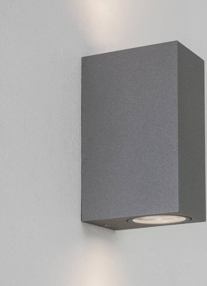 Astro Chios Dubbelzijdige Wandlamp Grijs 2 x 6 W