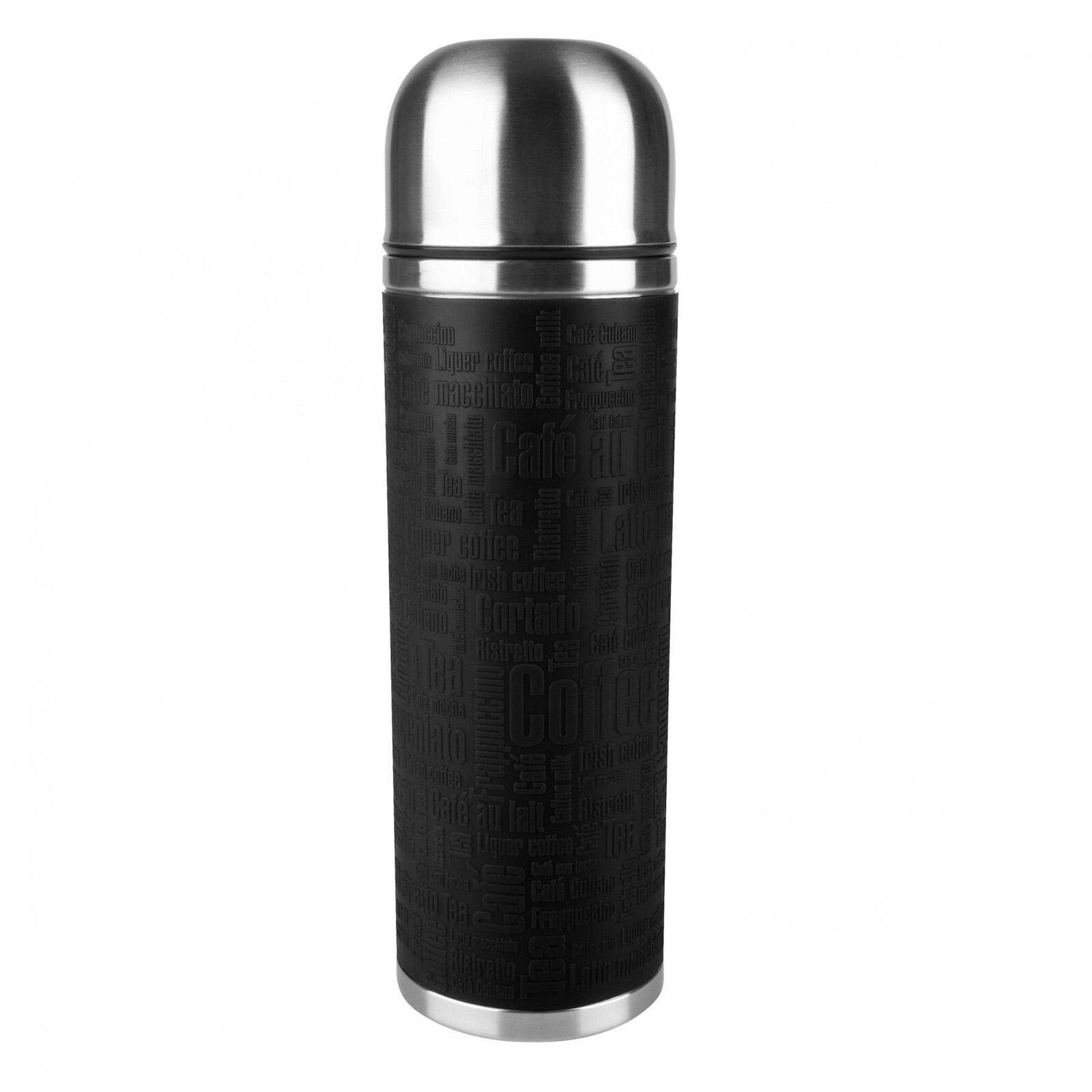 emsa Isolierflasche Senator Sleeve 1,0 l schwarz 515714
