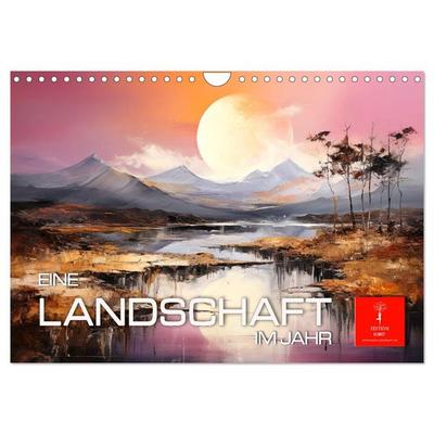 Eine Landschaft im Jahr (Wandkalender 2026 DIN A4 quer), CALVENDO Monatskalender