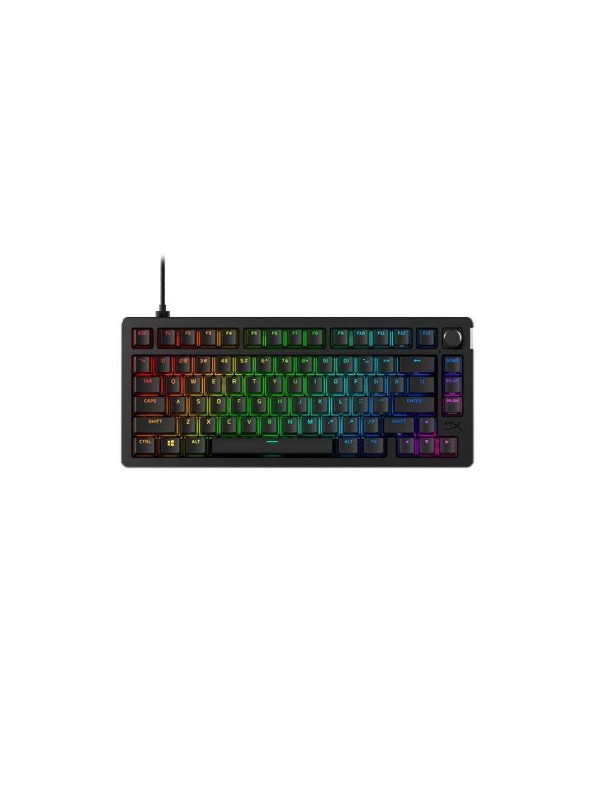HyperX Alloy Rise 75% - Gaming Tastatur (TKL) - Englisch (US) - Schwarz