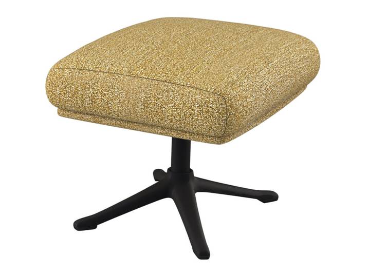 Hocker Halani senfgelb Stoff B 41 T 54 H 41 cm - Hocker