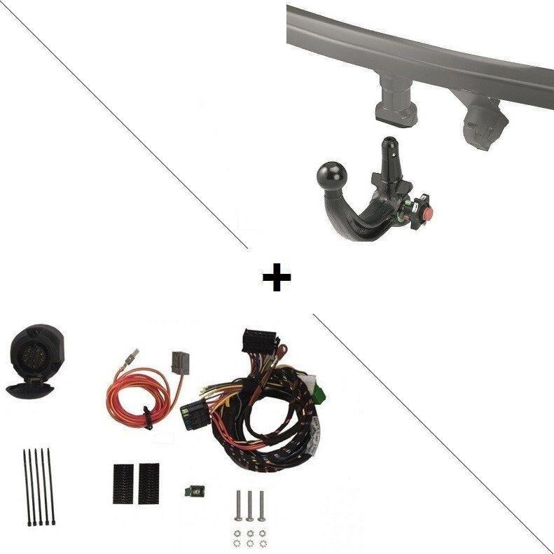 Attelage Mercedes GLA H247 y compris AMG et hybride (02/2020-) RDSOV + Faisceau spécifique 13 broches Trail-Tec