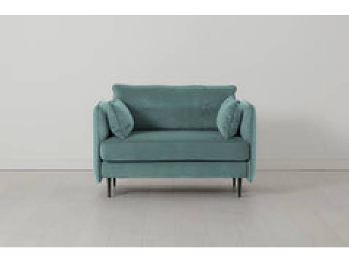 Model 19 Loveseat, Bergblau