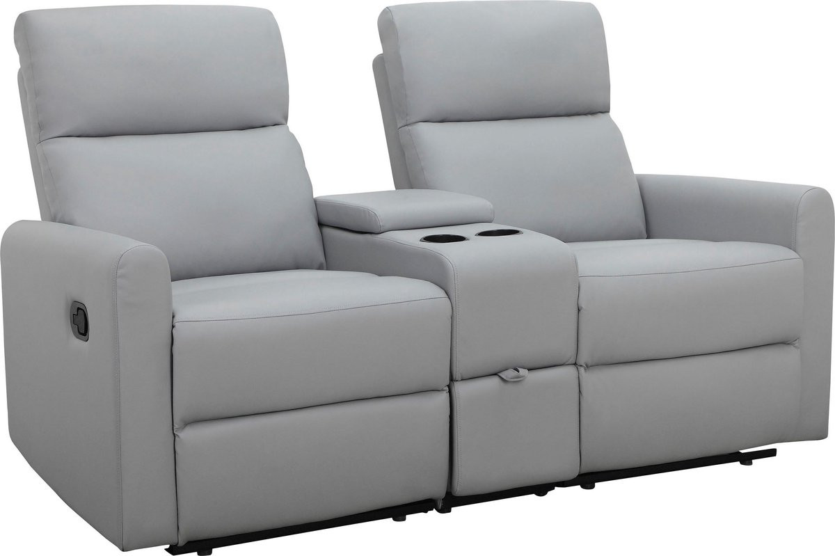Notio Living Dacoulas Tweepersoons fauteuil Lichtgrijs
