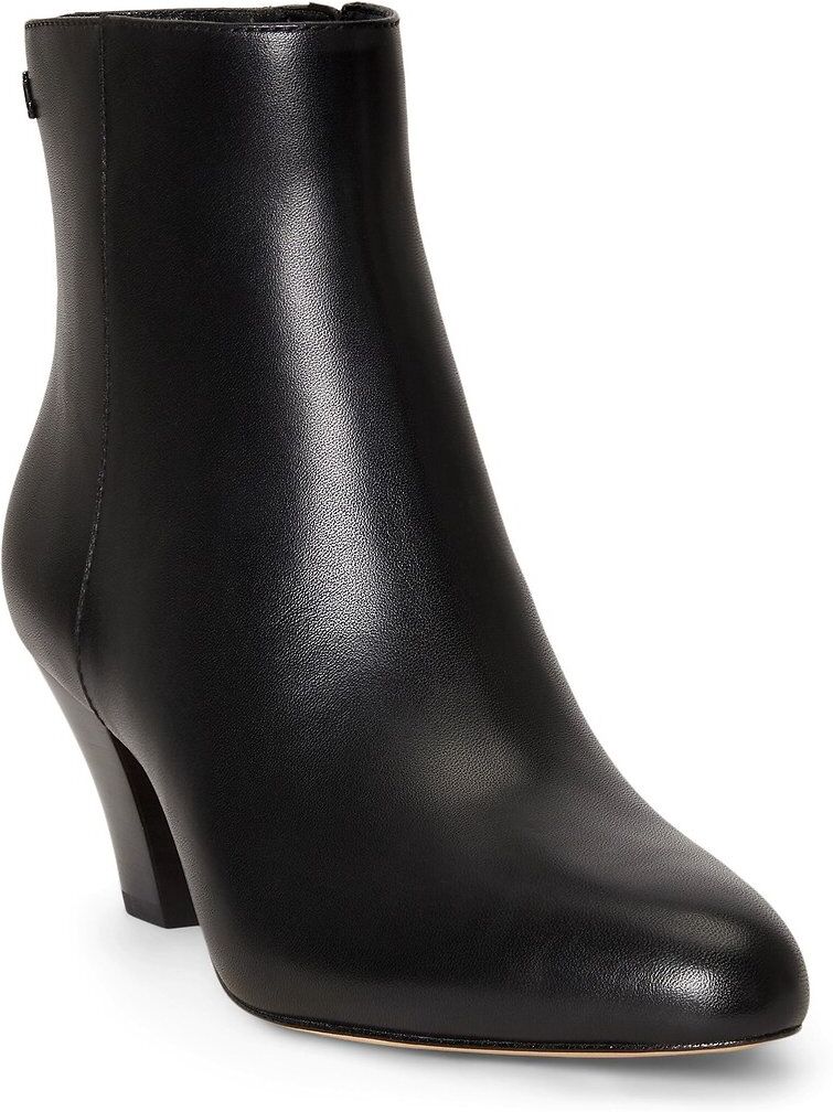 LAUREN RALPH LAUREN Bottines à talon, en cuir, EMERSYN