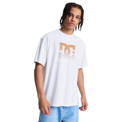 T-Shirt DC SHOES "DC Star Oxidized", Herren, Gr. M, weiß, Obermaterial: 75% Baumwolle, 25% Baumwolle., Shirts T-Shirt