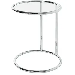 Beistelltisch  Hanau , silber , Maße (cm): H: 55  Ø: 45