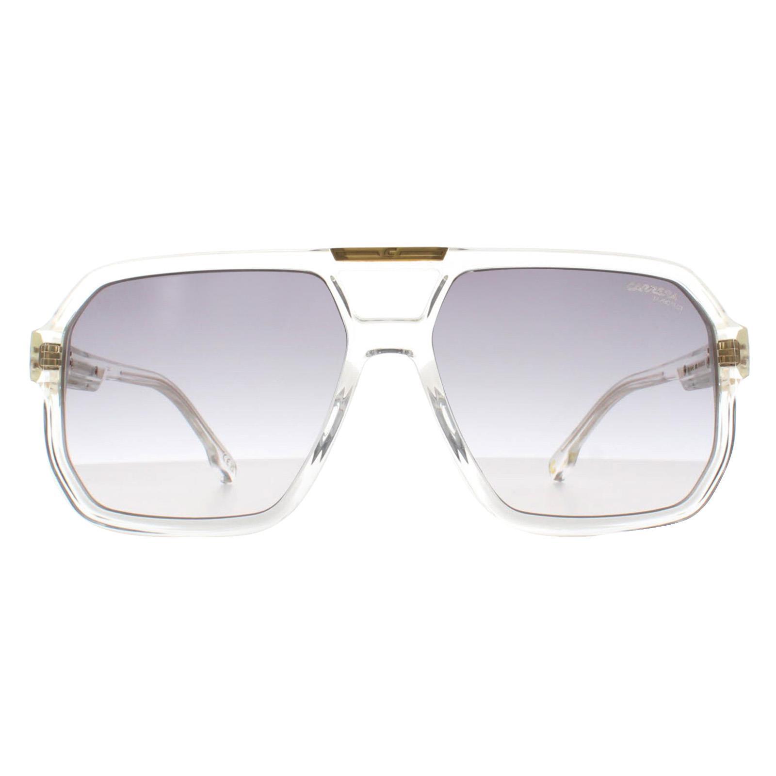 Carrera Aviator Heren Kristal Grijs Goud Spiegel Gradiënt VICTORY C 01/S