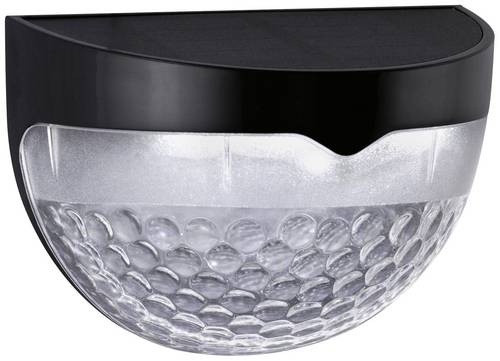 Paulmann 94666 Mimmo Solar-Außenstandleuchte 1.2W Tageslichtweiß Schwarz
