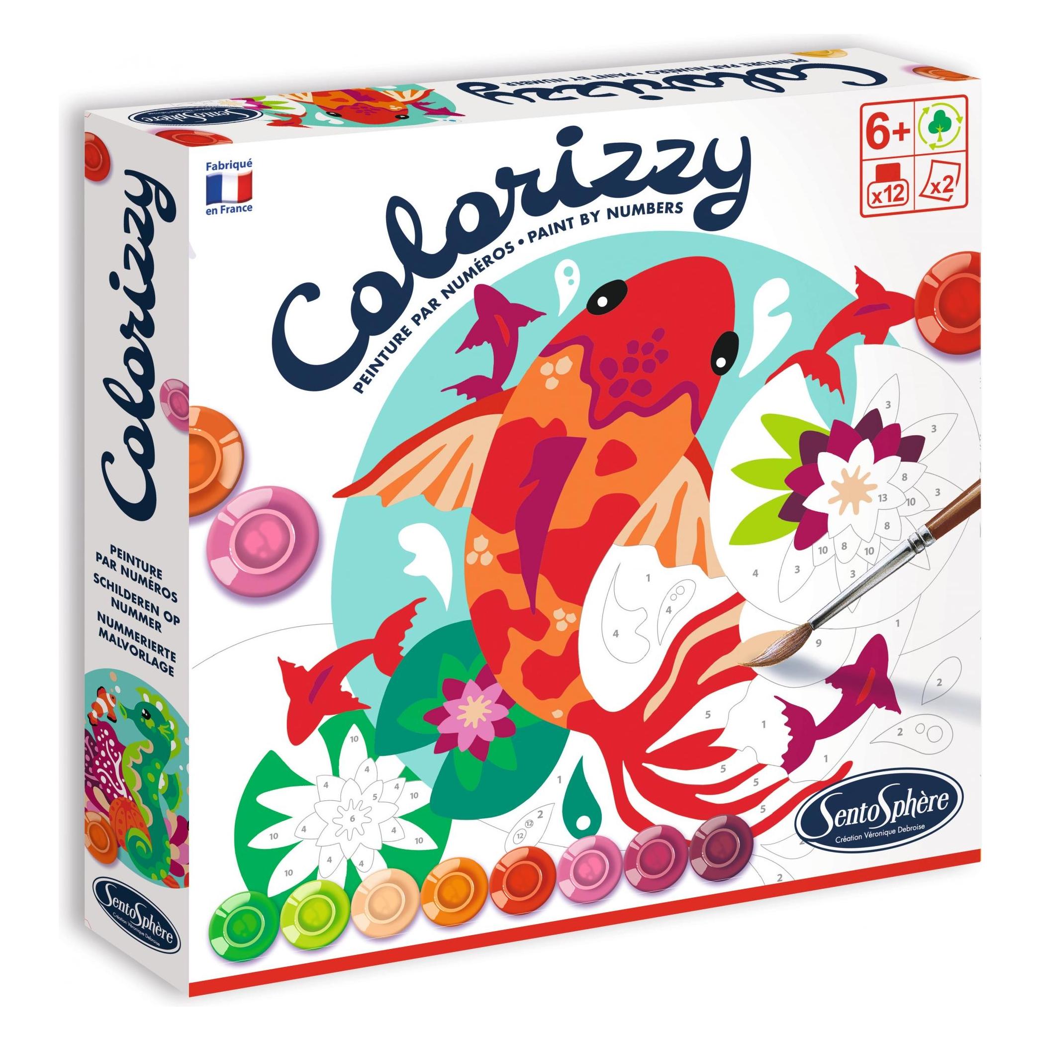 Sentosphere Colorizzy Karpfen & Seepferd (4502)