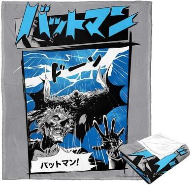 Northwest Warner Brothers DC Batman Anime Batman Silk Touch Throw Blanket