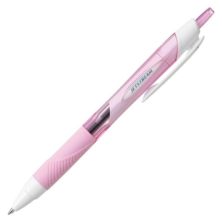 Uni-ball UNIBALL Uni Jetstream Sport, pink krop, skrivefarve sort (udsalg, restparti prisen er for 12stk) (12x) (401094-56)