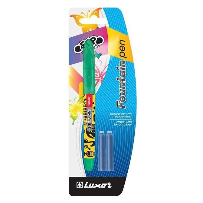 Luxor PEN WITH 2 CARTRIDGES 1512T/1BC (1x) (59982977)