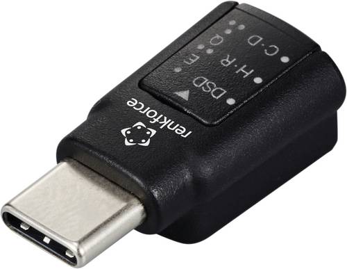 Renkforce USB 2.0 Adapter [1x USB-C Stecker - 1x Kopfhörer (3.5mm Klinke)] RF-GSB-172