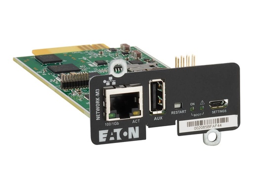 Eaton Cybersecure Gigabit NETWORK-M3 Card for (NETWORK-M3)