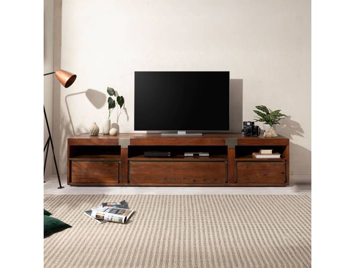 TV-Board Mango 250x48x55 braun lackiert Amsterdam #27