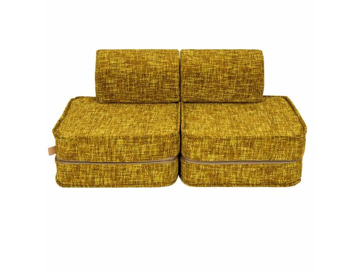 Canapé modulable enfant en tweed 4 pcs