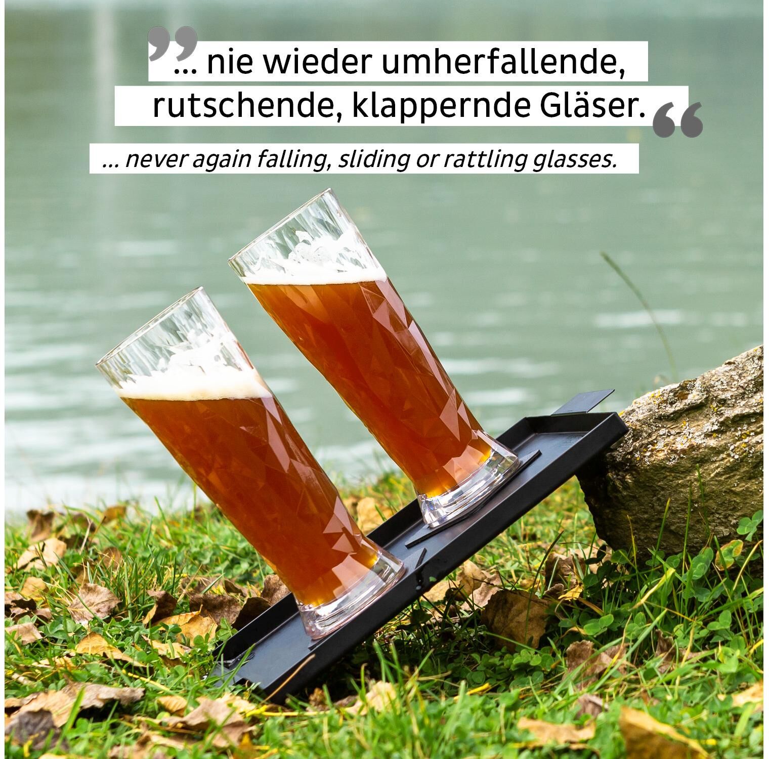 Bierglas, transparent, SILWY MAGNETIC SYSTEM, Trinkgefässe, 500ml, Kunststoff, Bierglas transparent 500ml