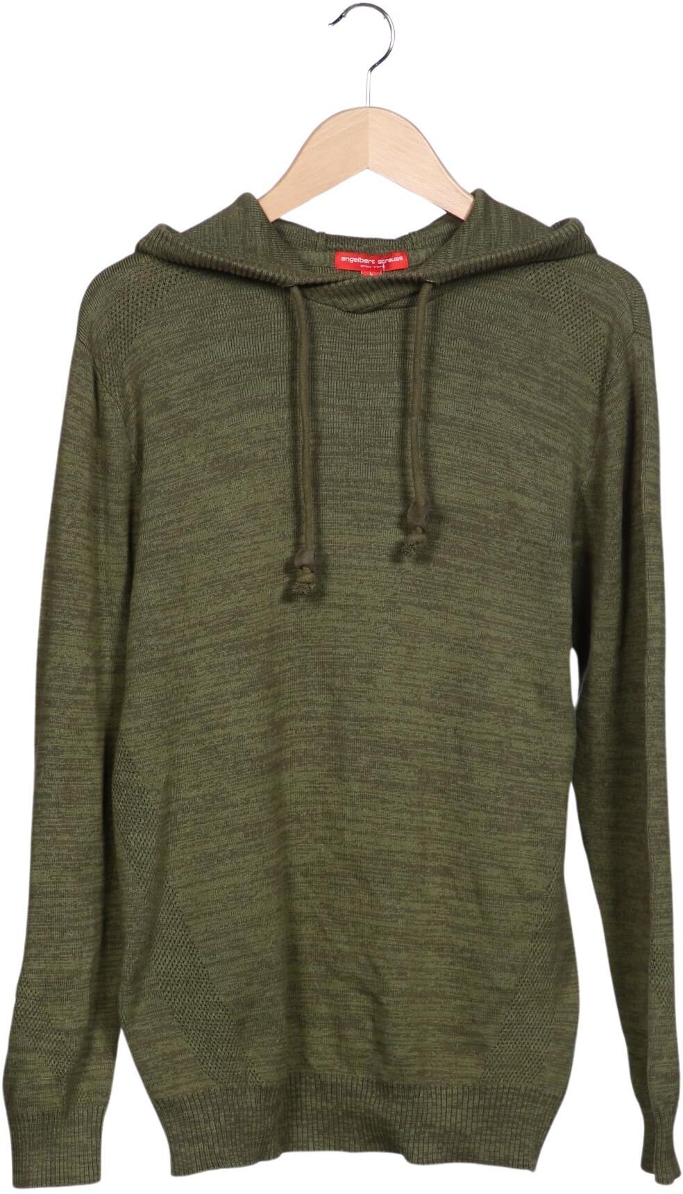 engelbert strauss Herren Kapuzenpullover, Grün, Gr. L, Baumwolle - Second Hand