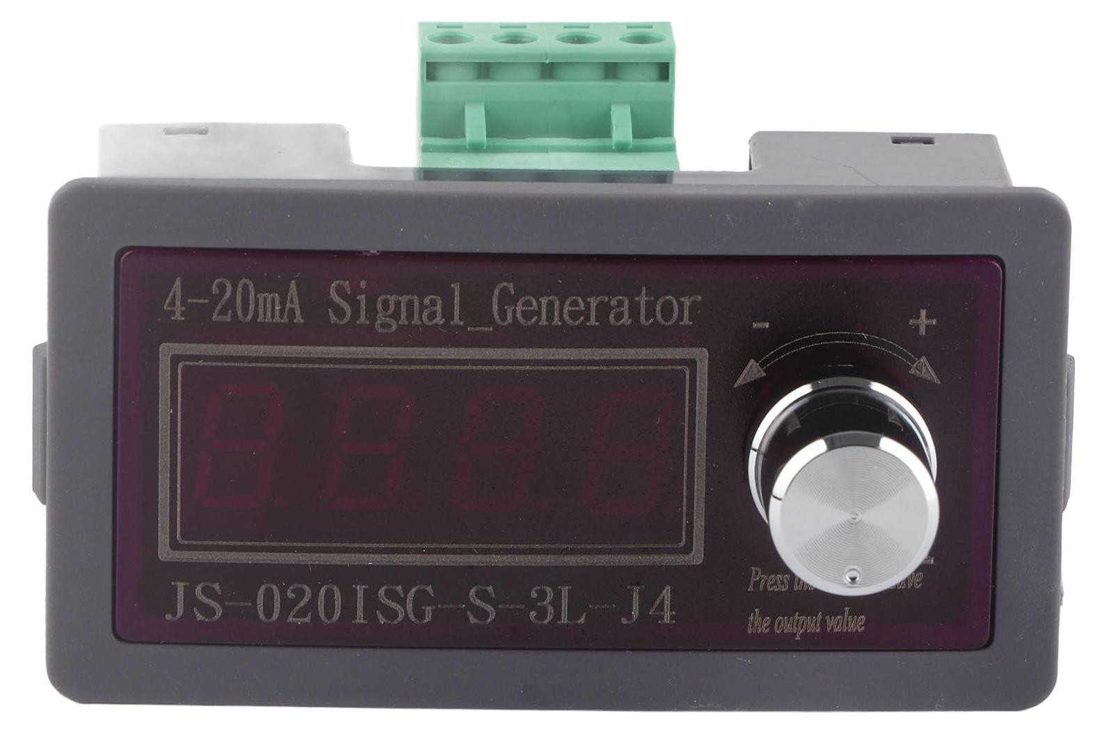 Dripio Signaalgenerator DC 0-10V / 4-20mA, instelbaar met 4-cijferig display